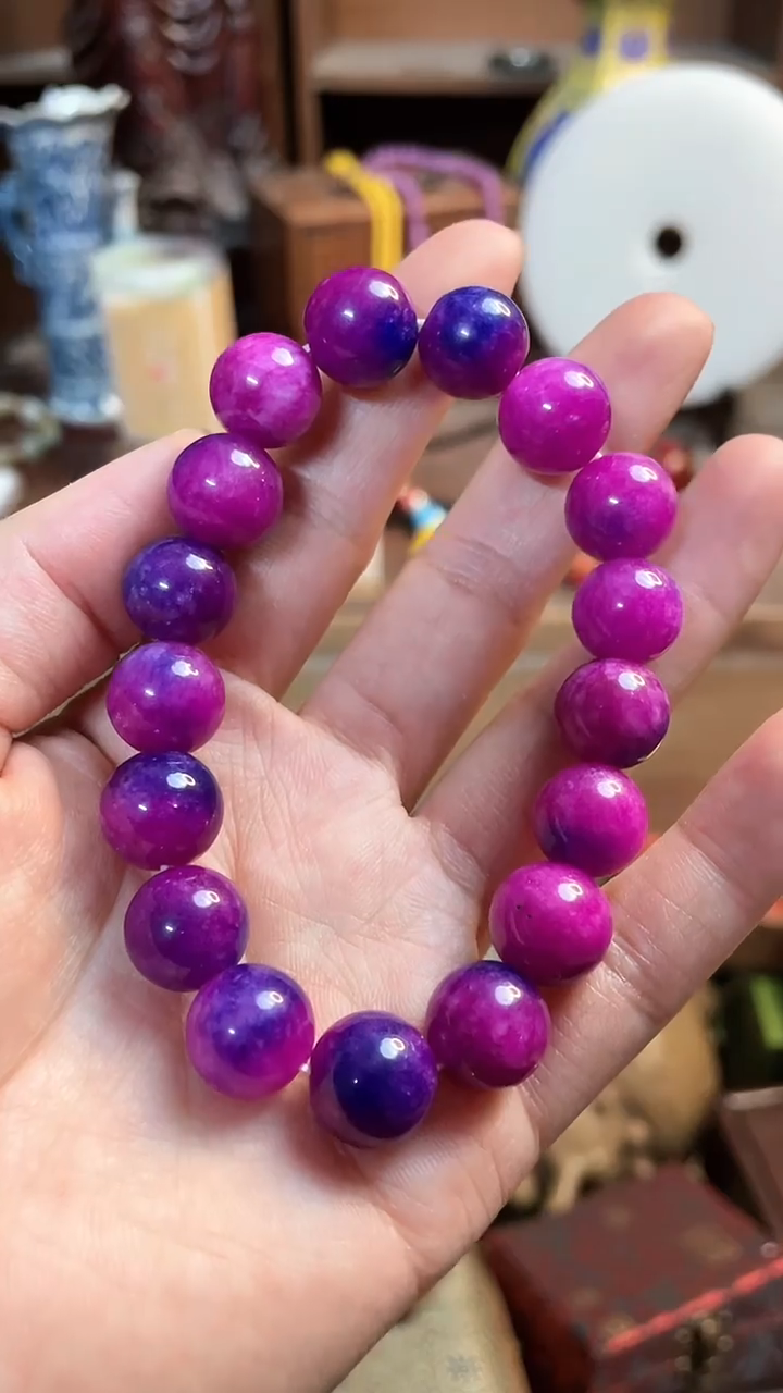 【闪购商品】苏纪石（舒俱来）手串未镶嵌玉瑞专属精选摆件
