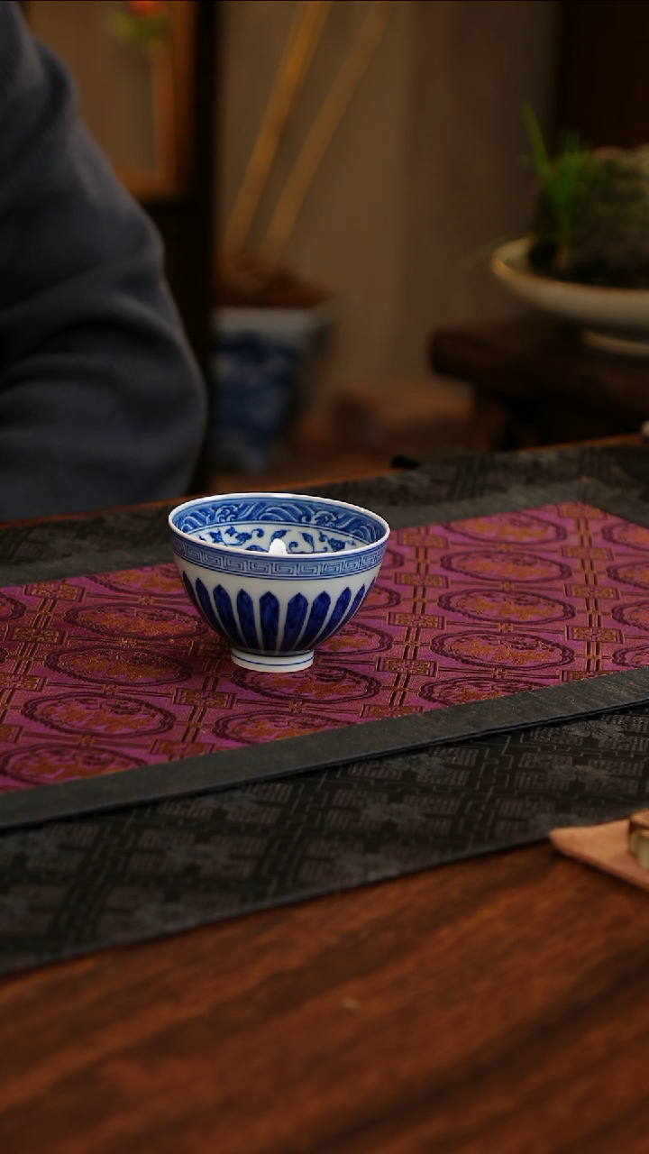 【闪购商品】杯子菊瓣鸡心杯2号