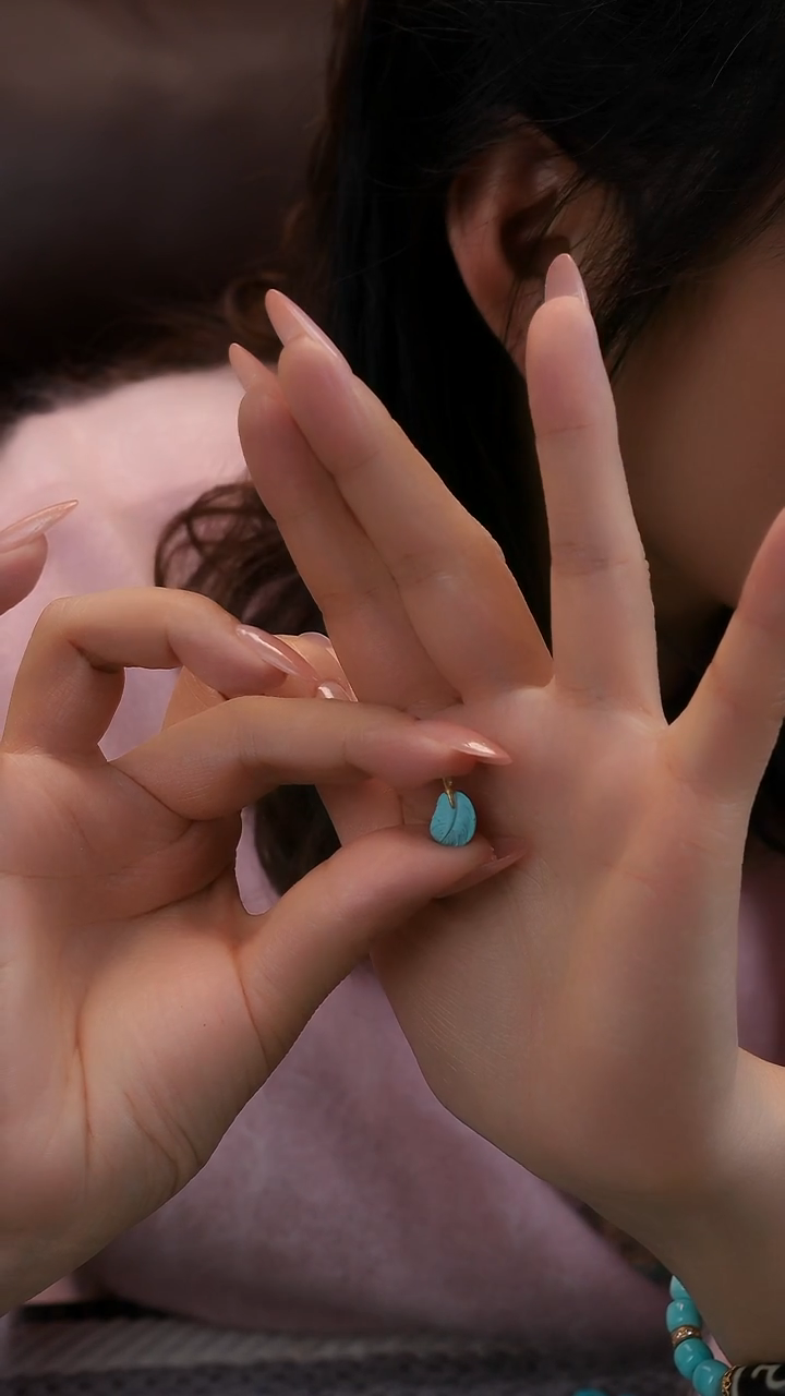 18K金镶嵌绿松石吊坠(不含链)江*芮1111