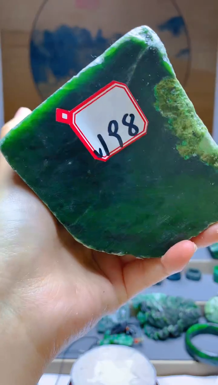 【闪购商品】和田玉（碧玉）珠宝半成品未镶嵌1