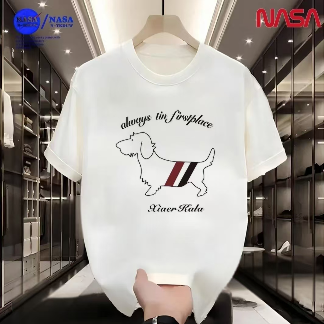 NASA联名夏季短袖T恤时尚男女同款A-055
