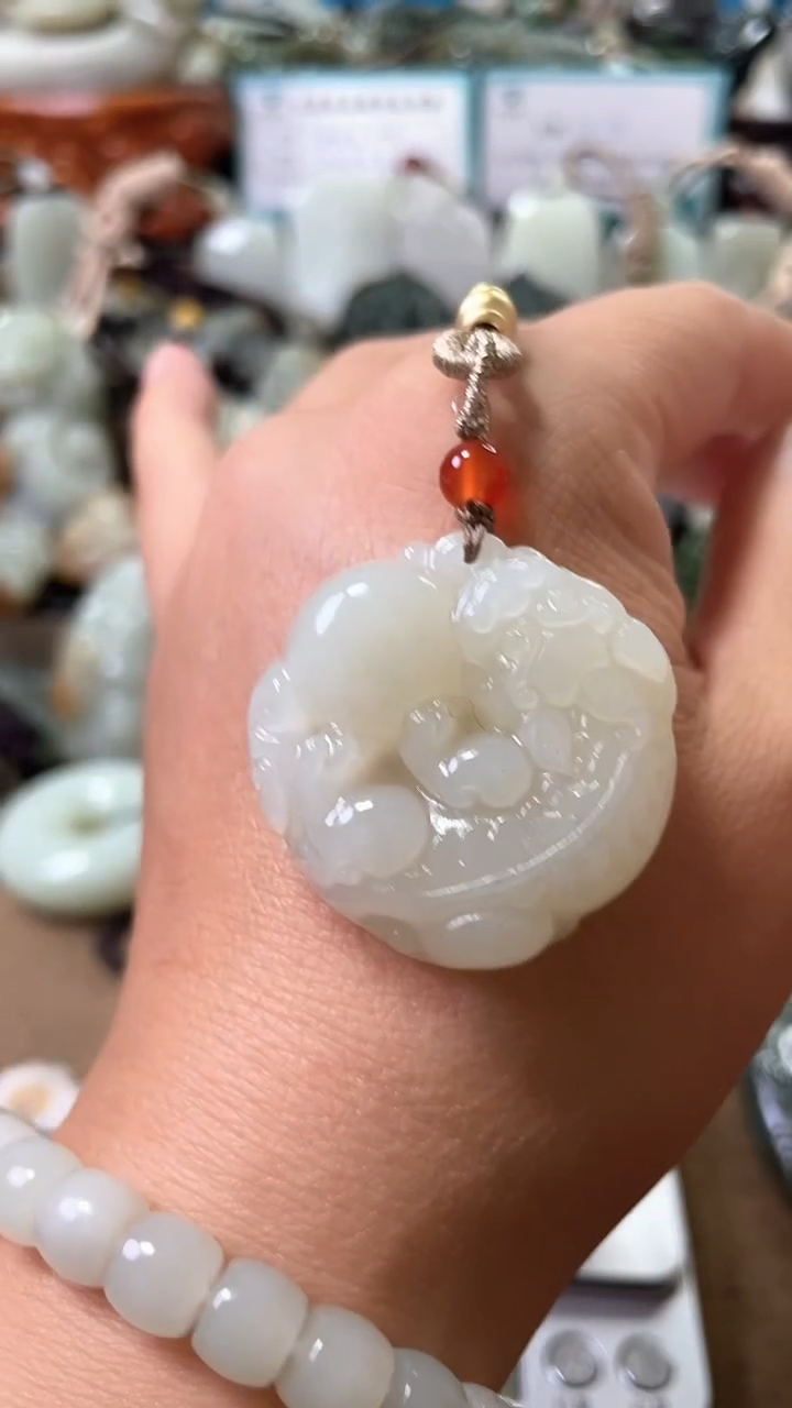 未镶嵌和田玉挂件0014