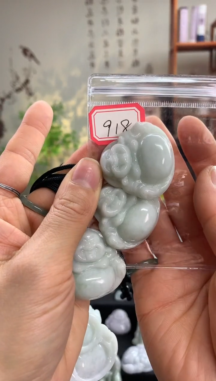 【闪购商品】翡翠颈饰未镶嵌佛公 918多样性发一件