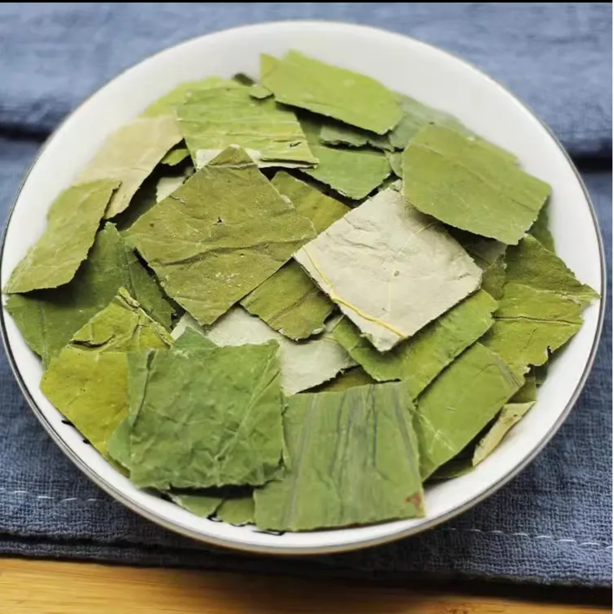荷叶茶微山湖野生荷叶片新货正品莲叶100g 拍2发3，拍3发5