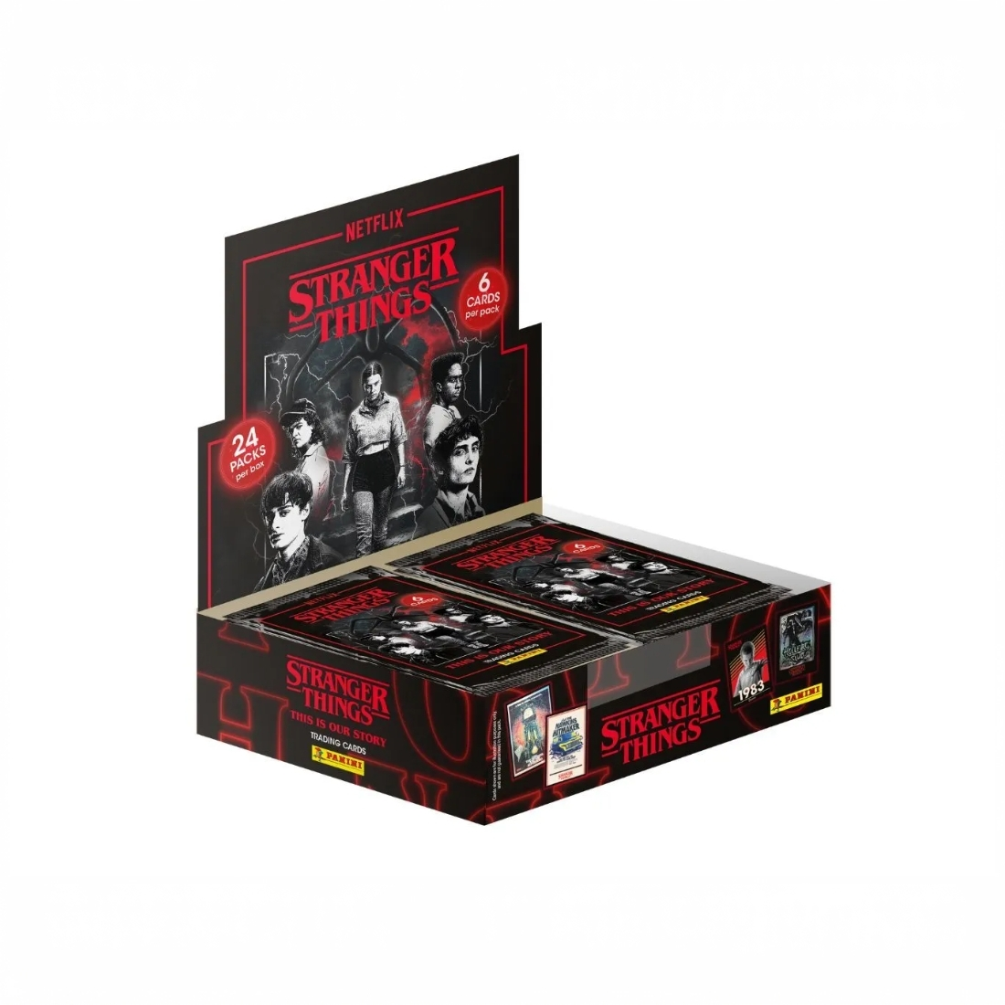 怪奇物语「帕尼尼panini-怪奇物语官方收藏卡」怪奇物语盲盒拆盒