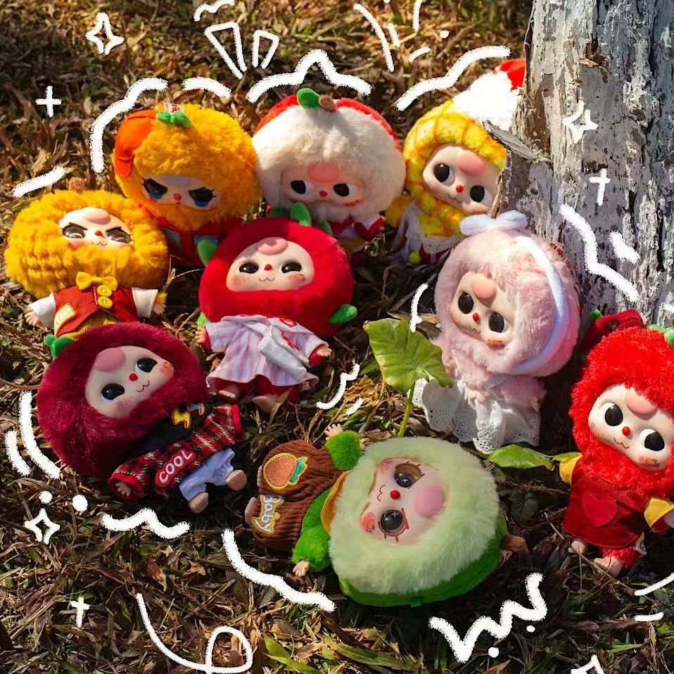 娃三岁职业梦想家毛绒玩具盲盒