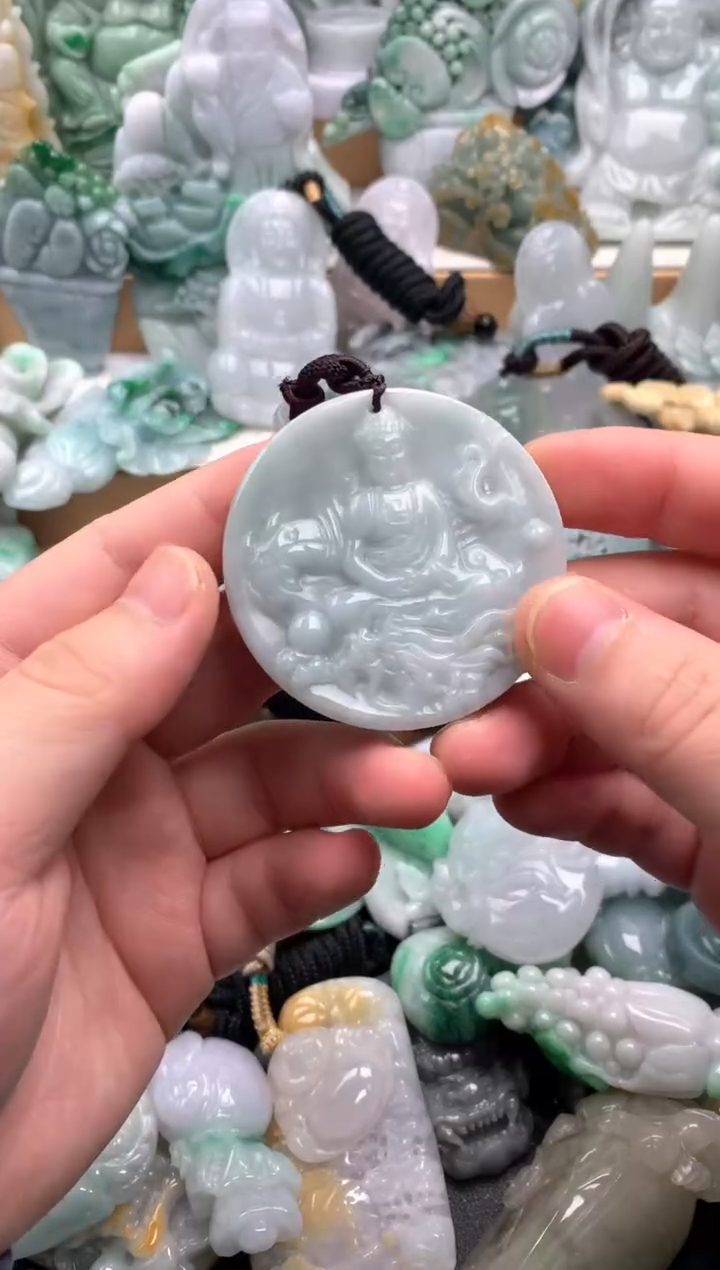 吊坠(不含链)未镶嵌翡翠1