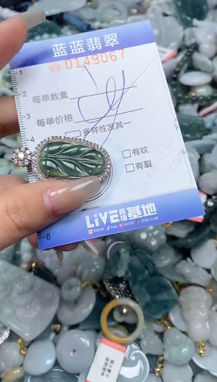 【闪购商品】翡翠颈饰未镶嵌闪购0149067多样性发其一