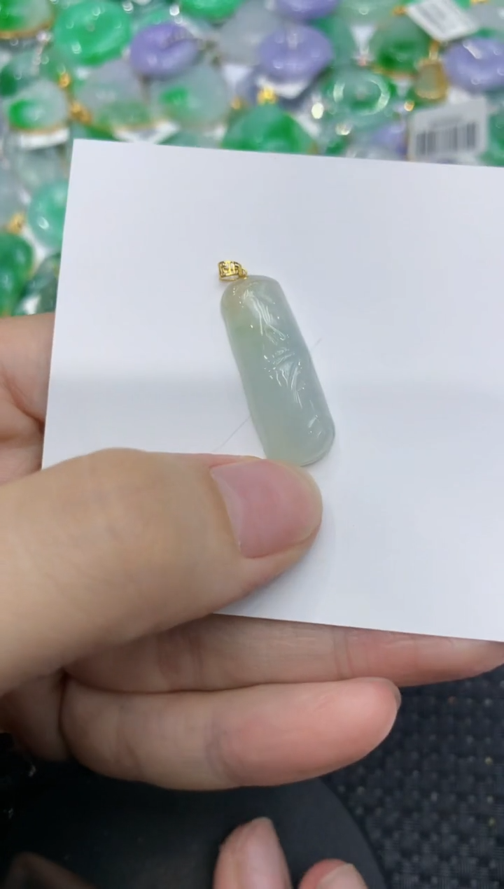 【闪购商品】翡翠颈饰18K金镶嵌111111111111