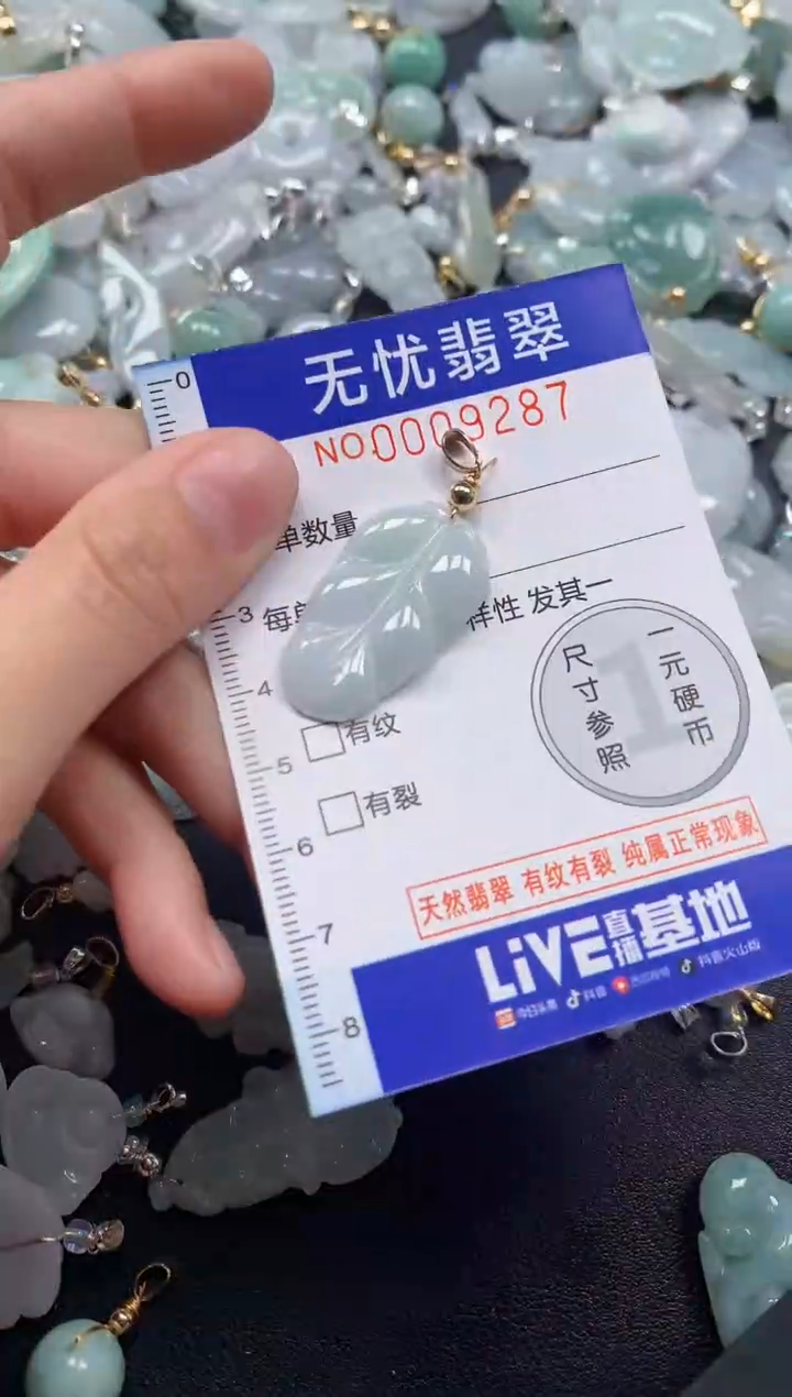 颈饰未镶嵌翡翠9287