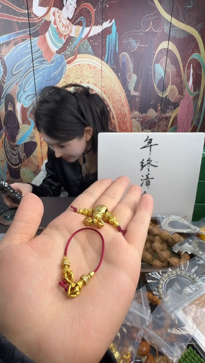 把件柏香籽/百香籽三通套装