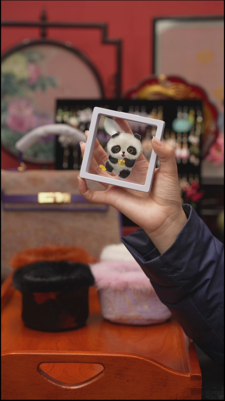 刺绣非遗苏绣手工饰品