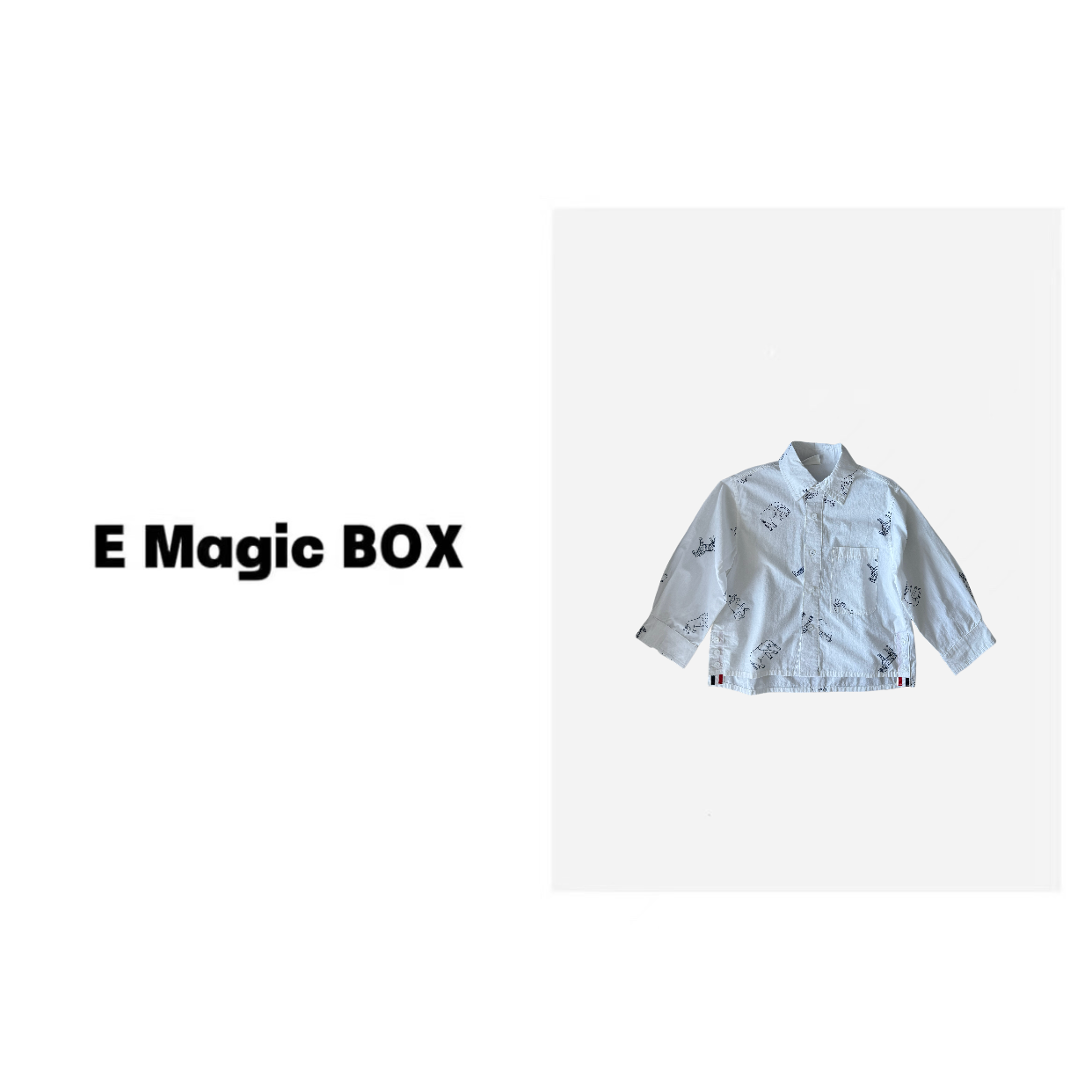 亿洋 童装定制“动漫水手”儿童限量款衬衫C0541