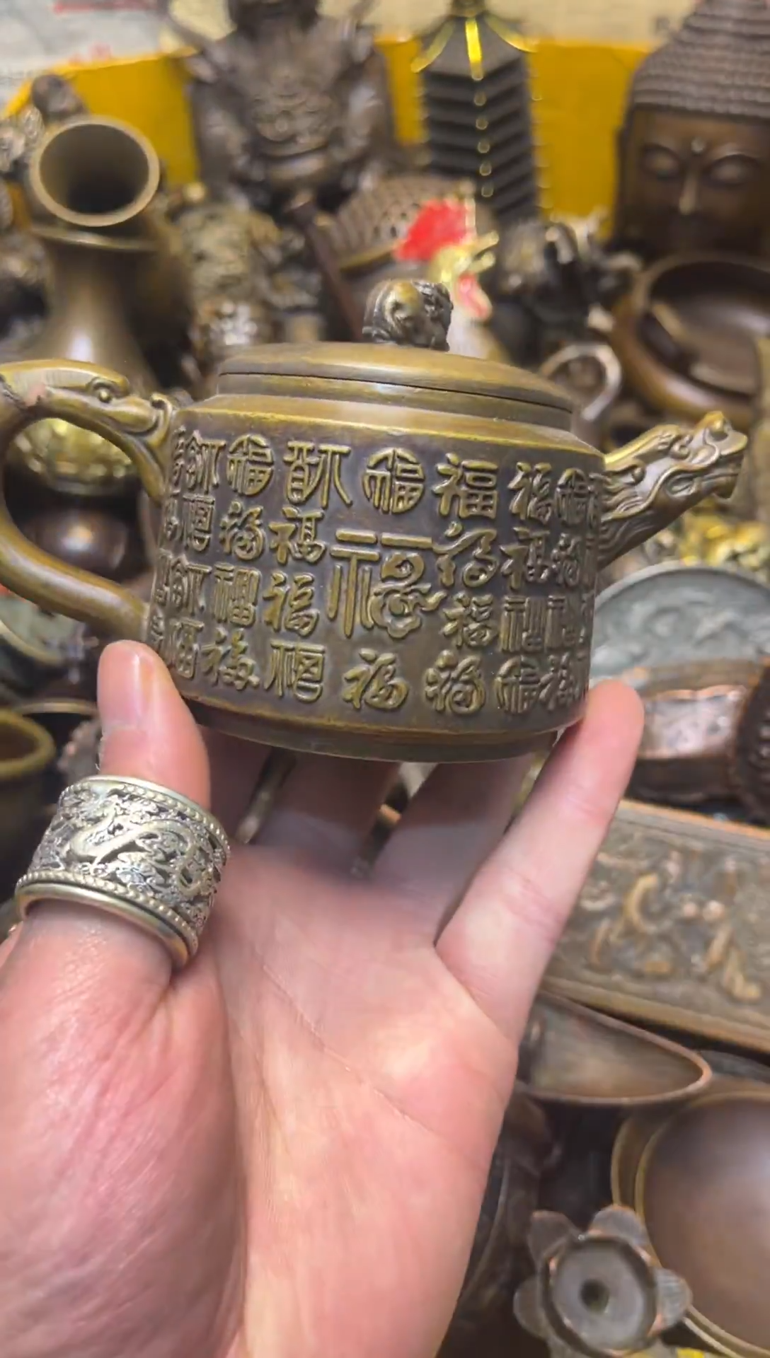 精美铜器，点击下单