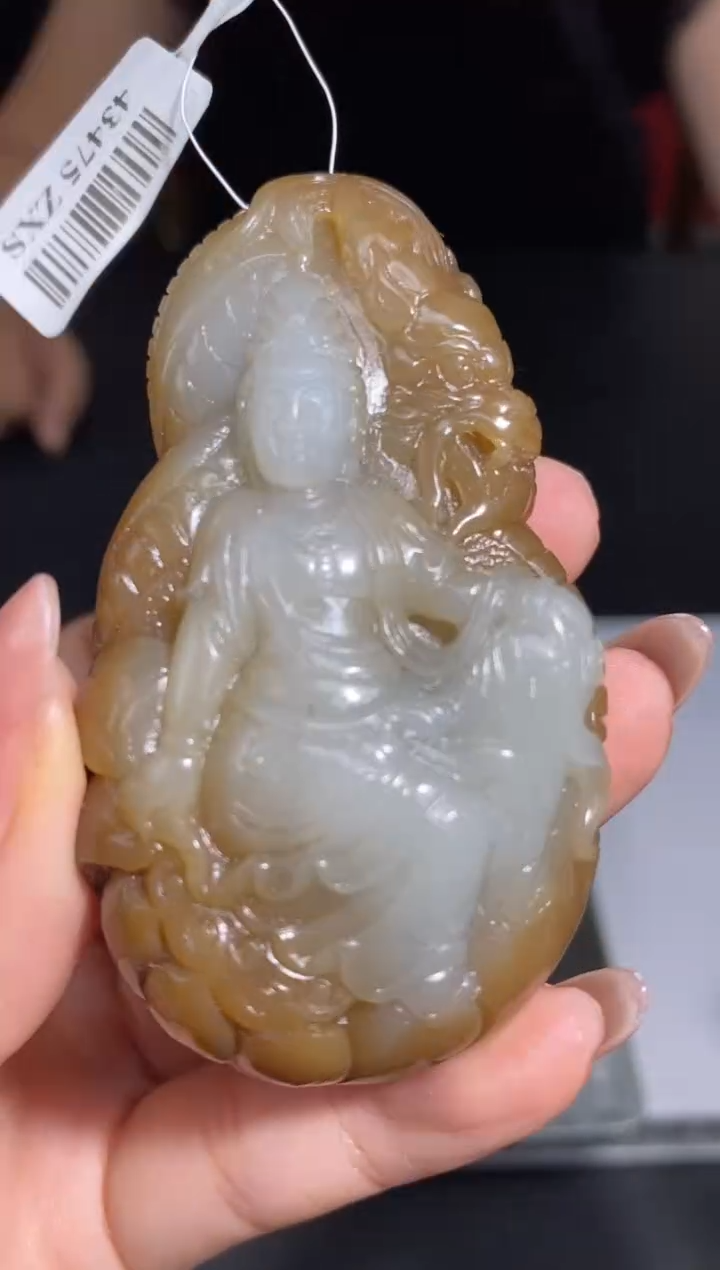 颈饰未镶嵌和田玉34879