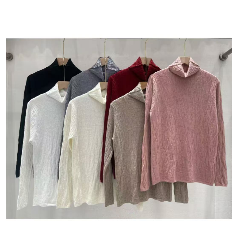 【南油玲姐】黑色针织衫MY3018