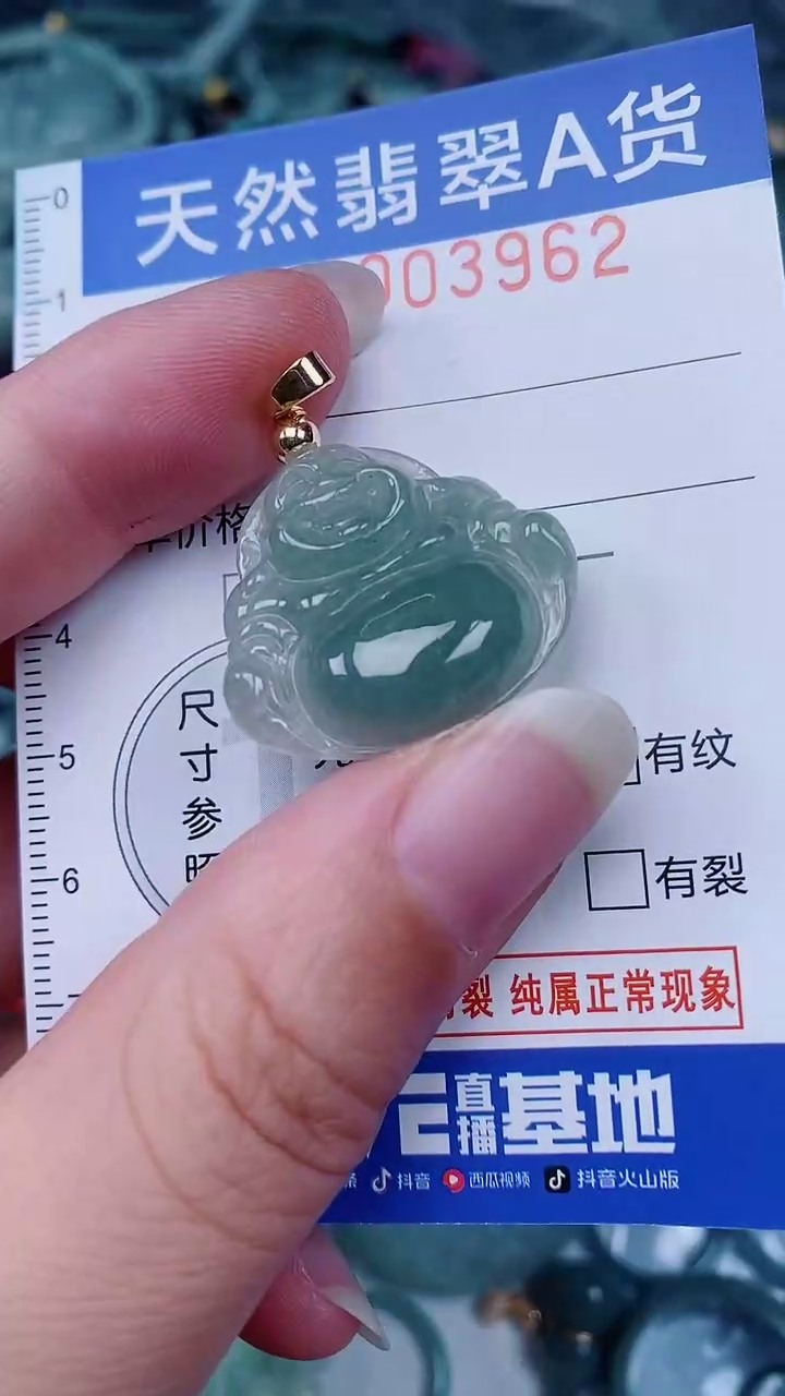 翡翠未镶嵌颈饰00003962