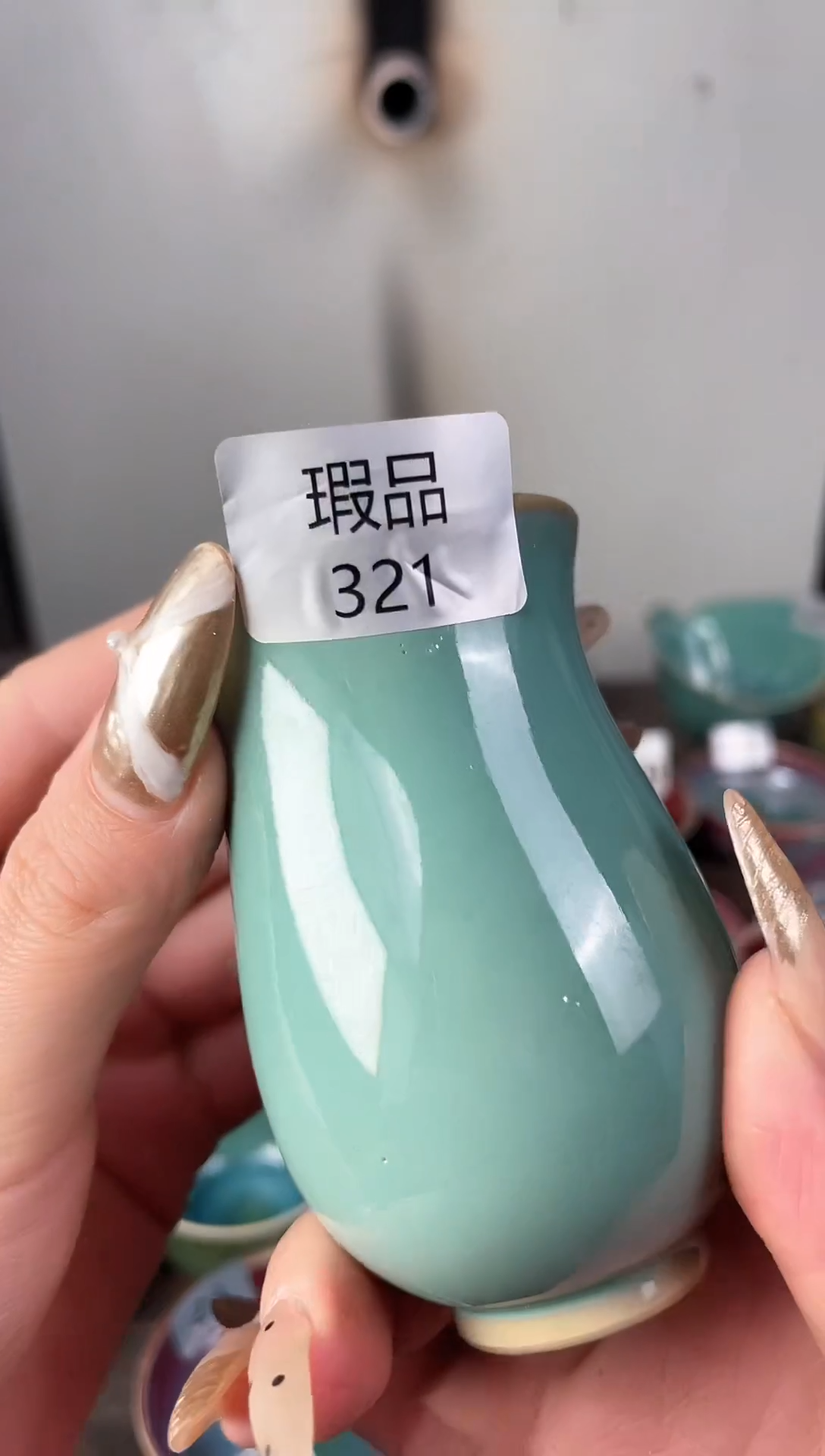 【闪购商品】摆件钧瓷手工茶器窑变