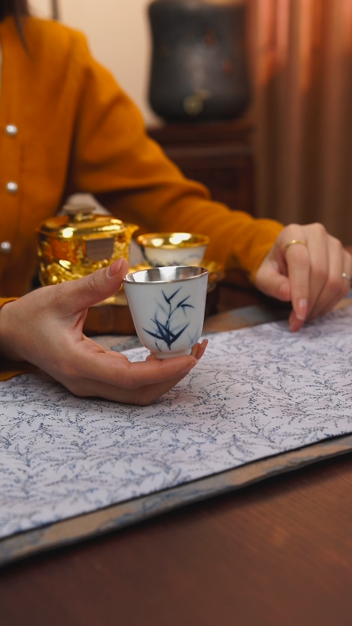 古悦包银杯          