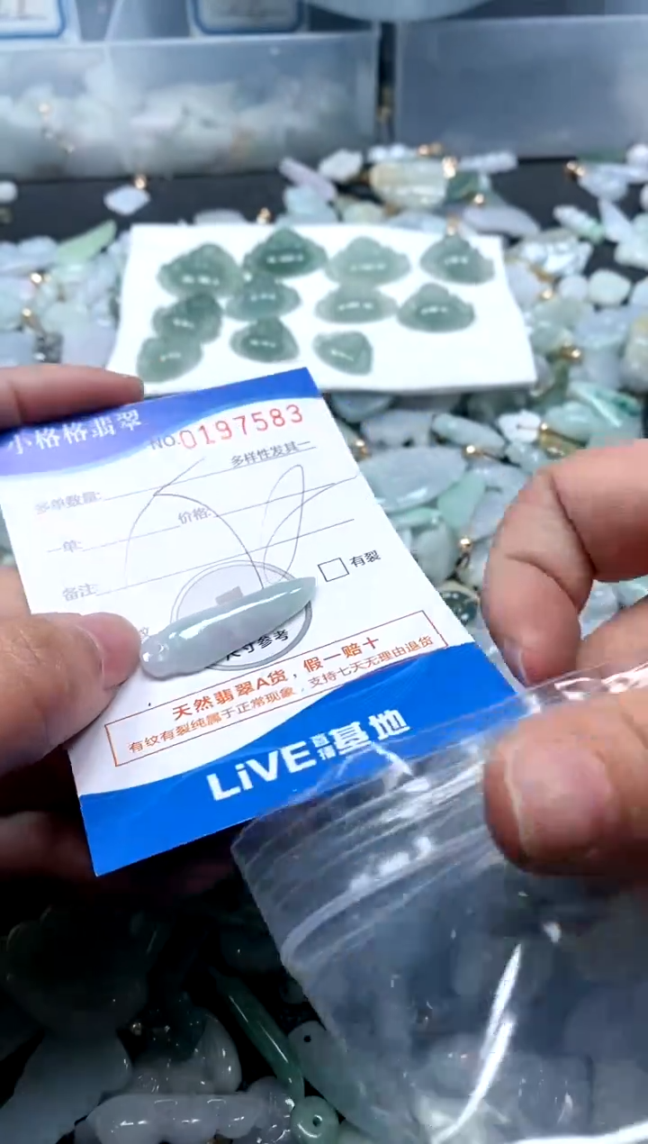 【闪购商品】翡翠颈饰未镶嵌闪购商品0197583