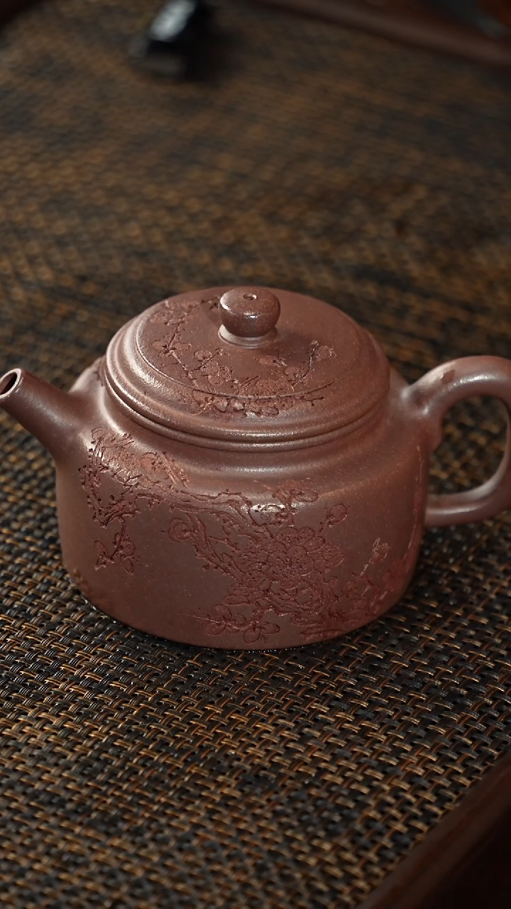 【闪购商品】紫砂茶杯非遗茶器-梅花德钟