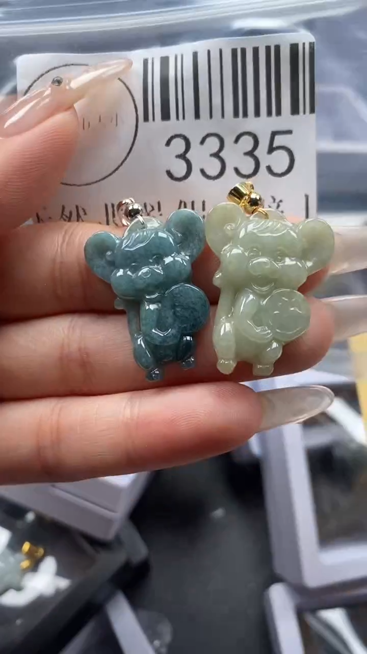 颈饰未镶嵌翡翠3335