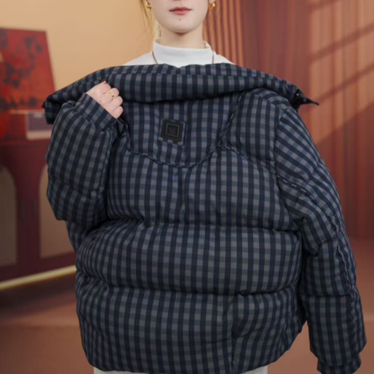 R0119（黑标羽绒）新款加厚保暖羽绒服