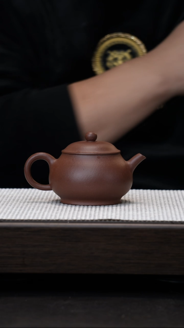 【闪购商品】紫砂茶壶原矿紫砂壶底槽清潘壶180cc