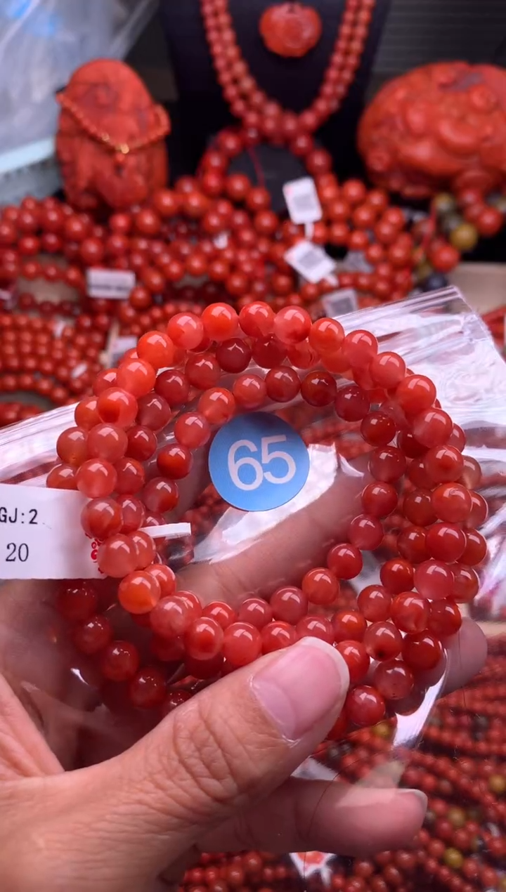 【闪购商品】南红玛瑙珠宝奇石未镶嵌65-7+