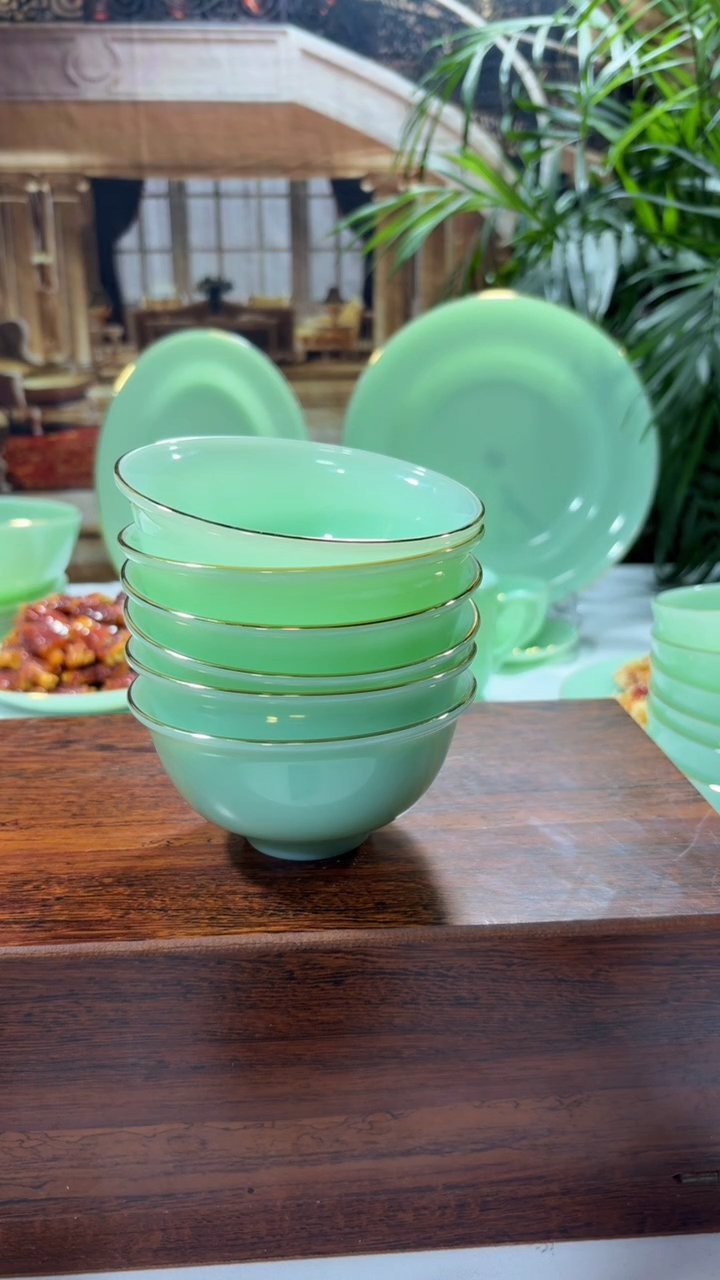 【闪购商品】....4.5英寸玉瓷碗6个口径11.5厘米