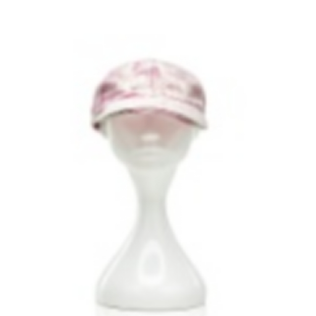 LAURENCE CHICOLaulau Chichi 雪花牛仔棒球帽,浅粉22G20201