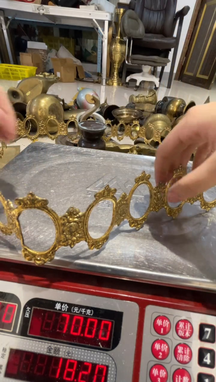 大阪回流铜器摆件21