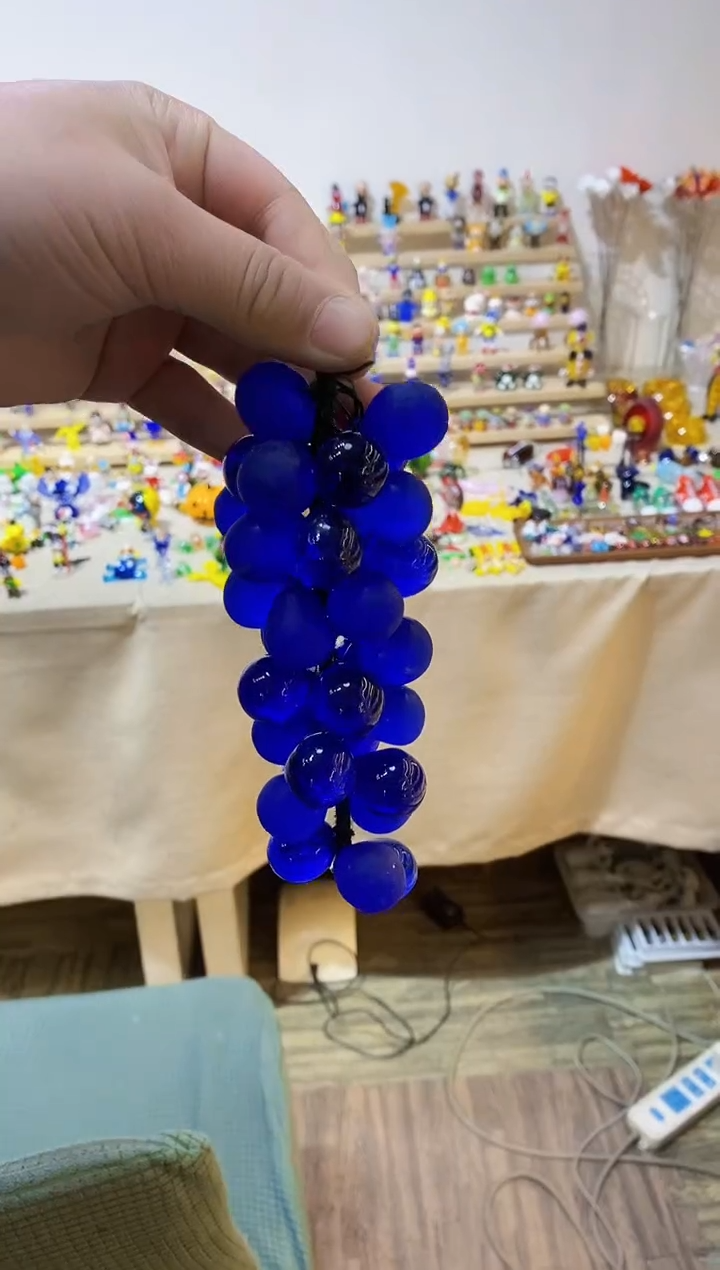 【闪购商品】琉璃手工艺品微瑕葡萄