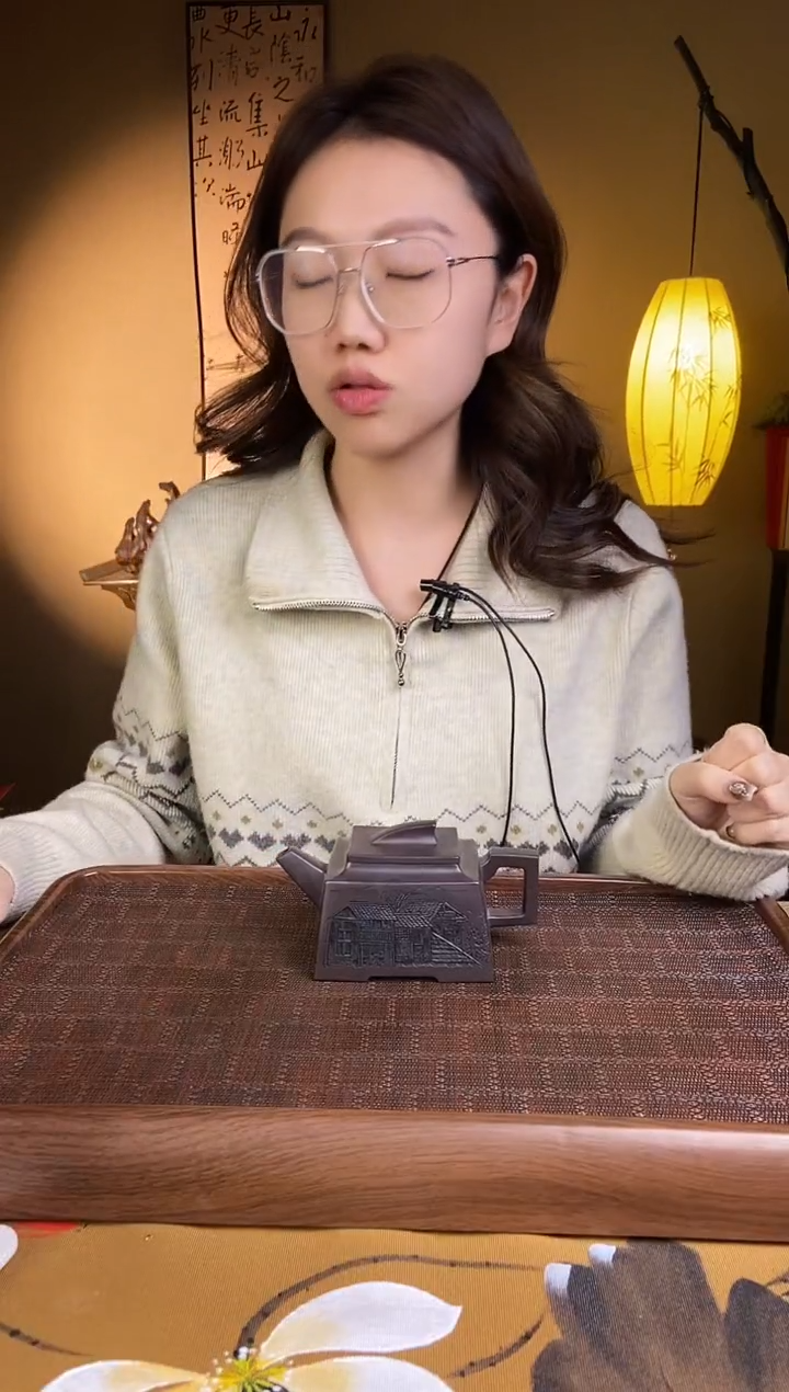 【闪购商品】紫砂茶壶江南春一帆风顺四方 家藏紫罗兰 周于旺