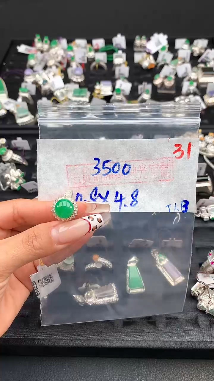 【闪购商品】定制翡翠未镶嵌毛货需精细抛光发货拍一发一