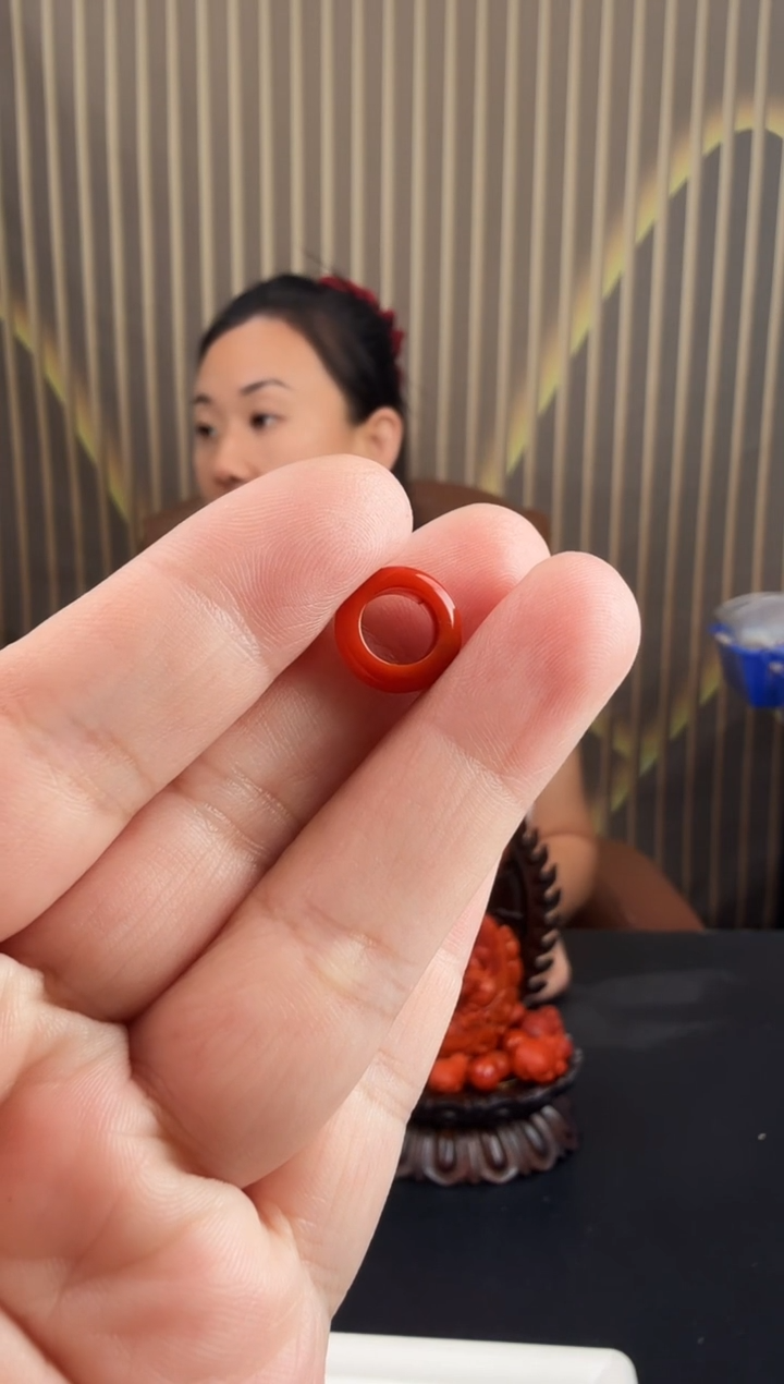 南红玛瑙配饰未镶嵌007ZB0623产品一个