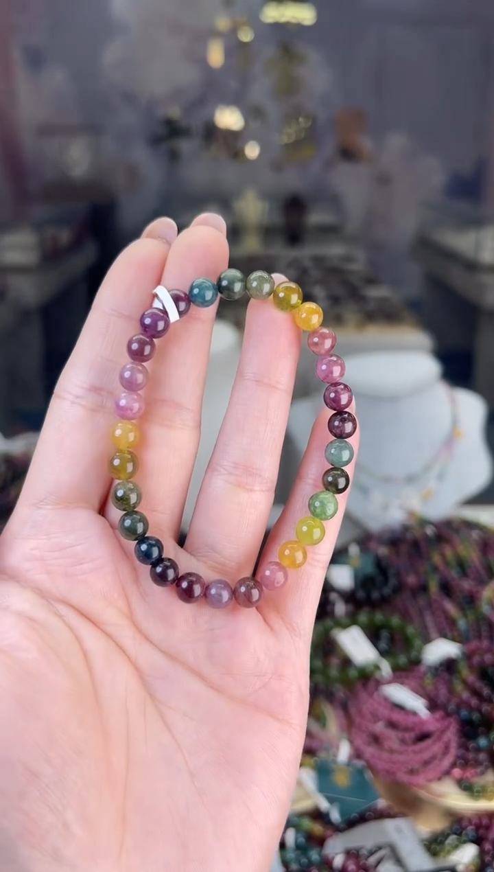 【闪购商品】碧玺/未镶嵌6mm+碧玺单圈多样性发货