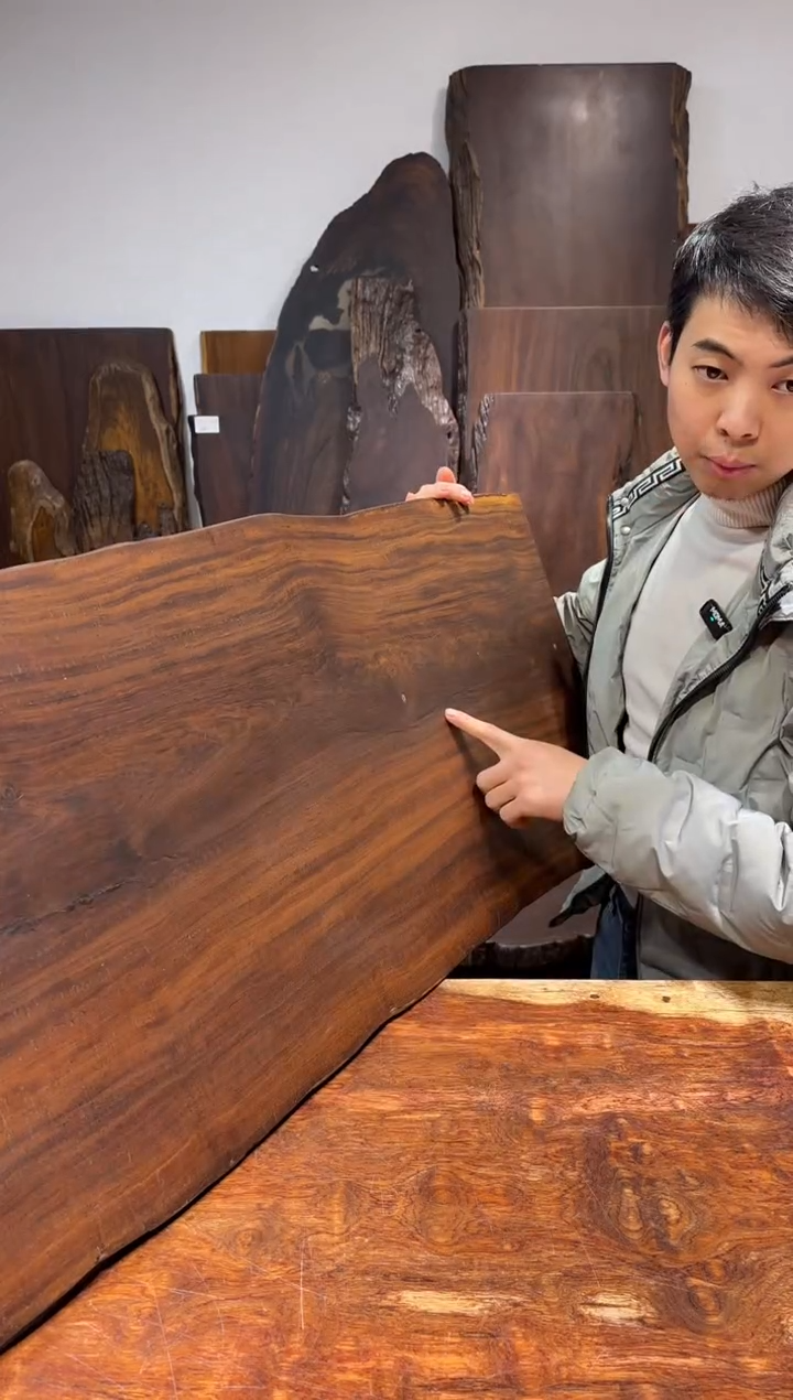 风车木（黑檀木）尺寸100*45*2.2编号867
