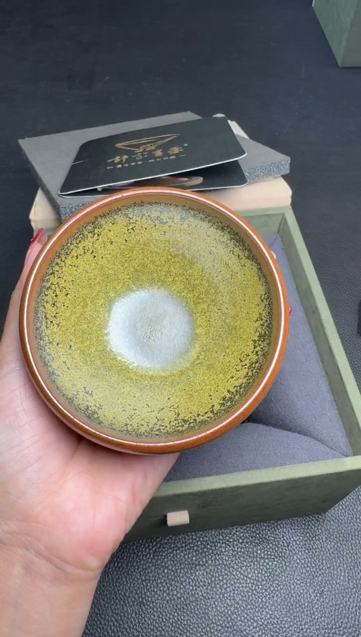 【闪购商品】茶盏许杰龙窑柴烧245