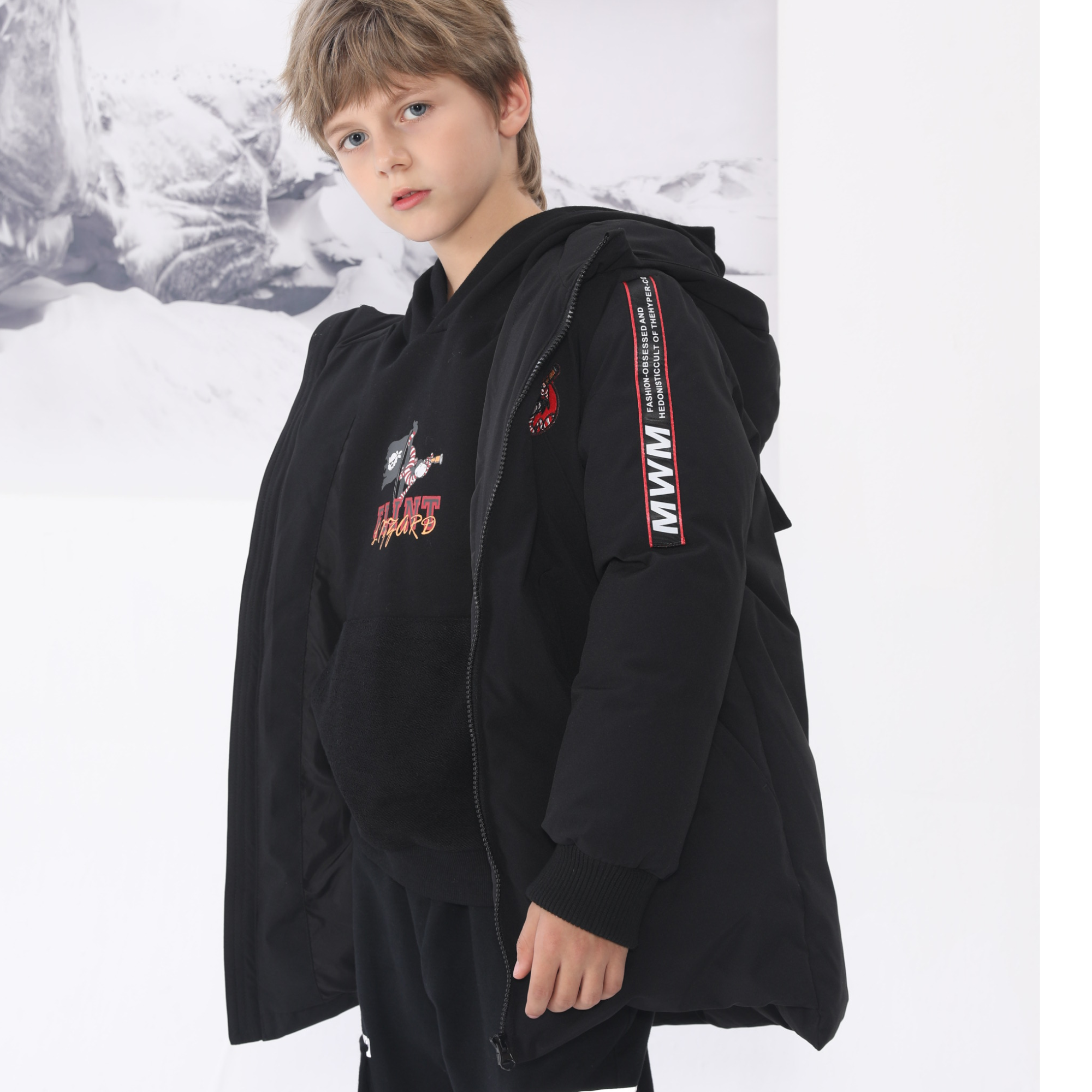 BYJWK10503男童羽绒服