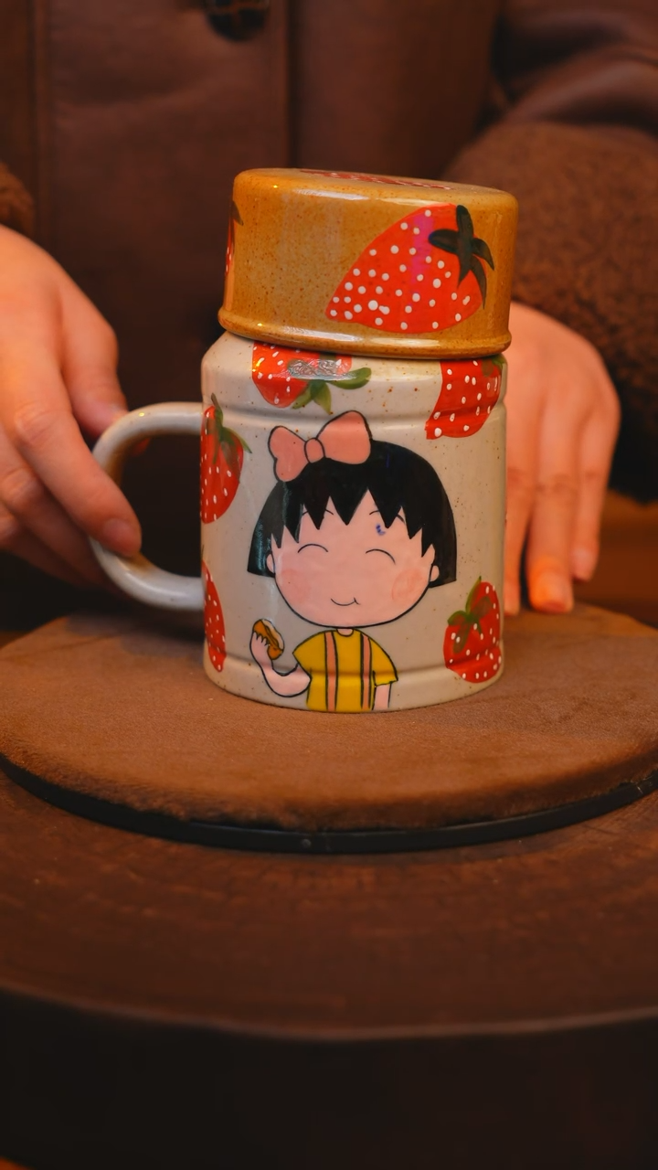 【闪购商品】瓷片景德镇手绘瓷器高温釉下彩----