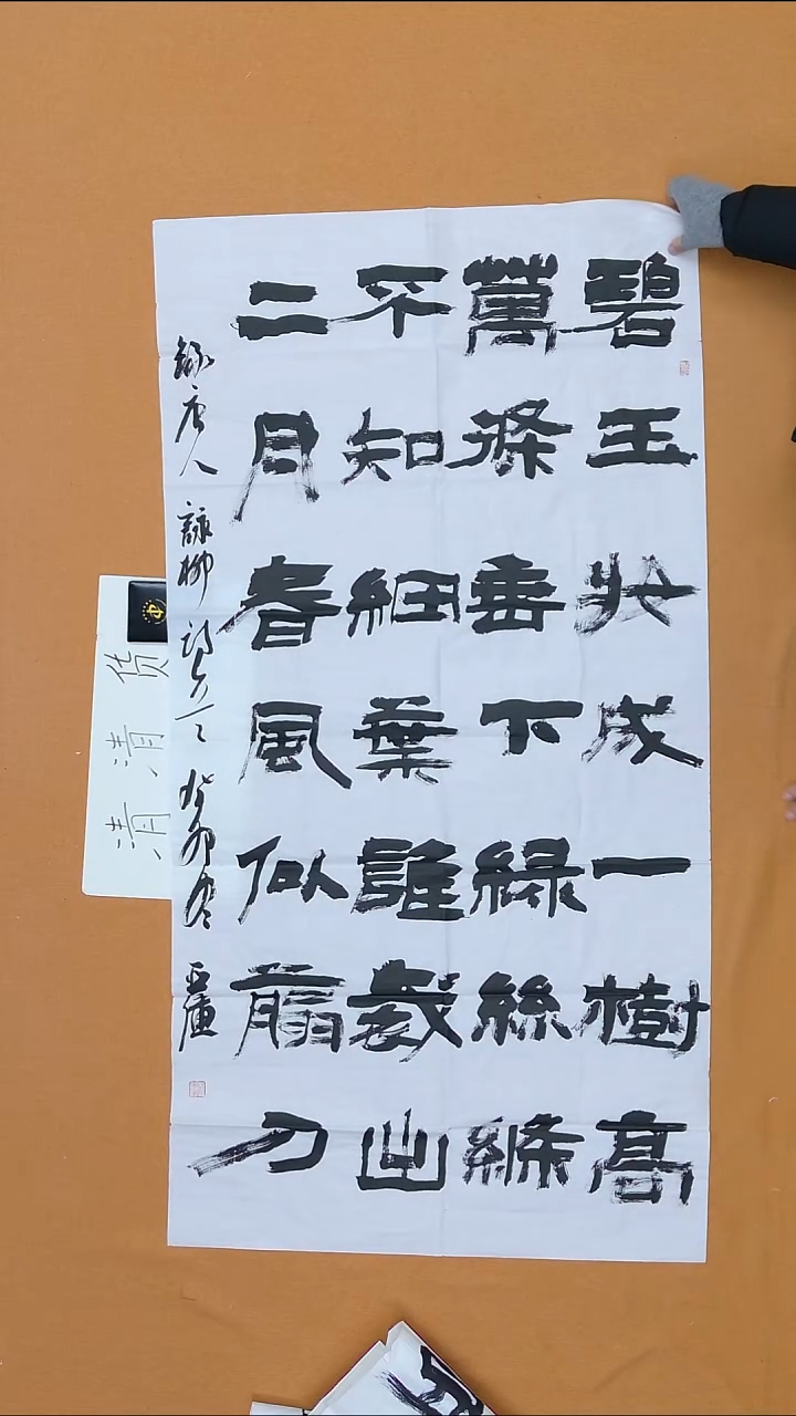书法路亚强  甘肃  138*68
