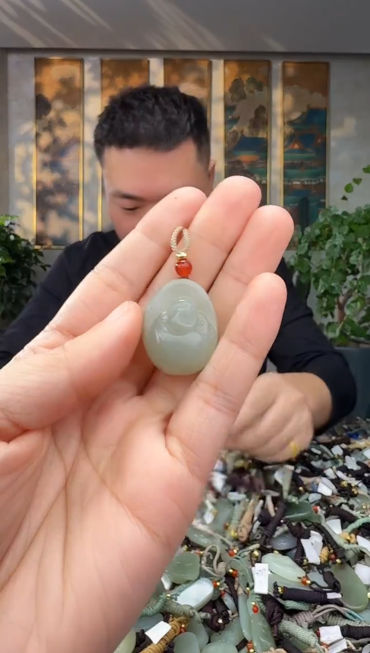 未镶嵌和田玉挂件拍一发一