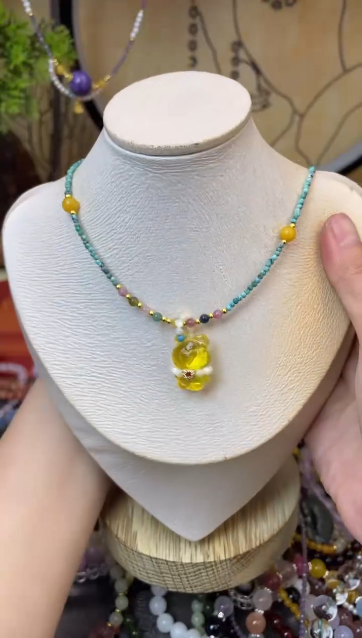 【闪购商品】蜜蜡颈饰未镶嵌581手串