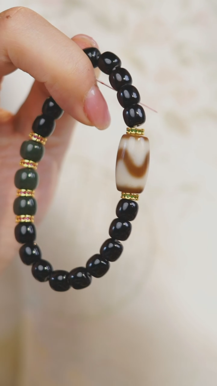 【闪购商品】玛瑙/玉髓手串未镶嵌多样性发一