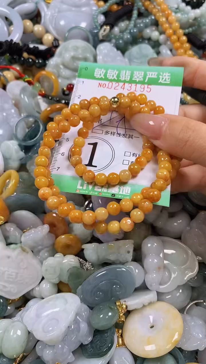 翡翠未镶嵌颈饰闪购0243195多样性发其一