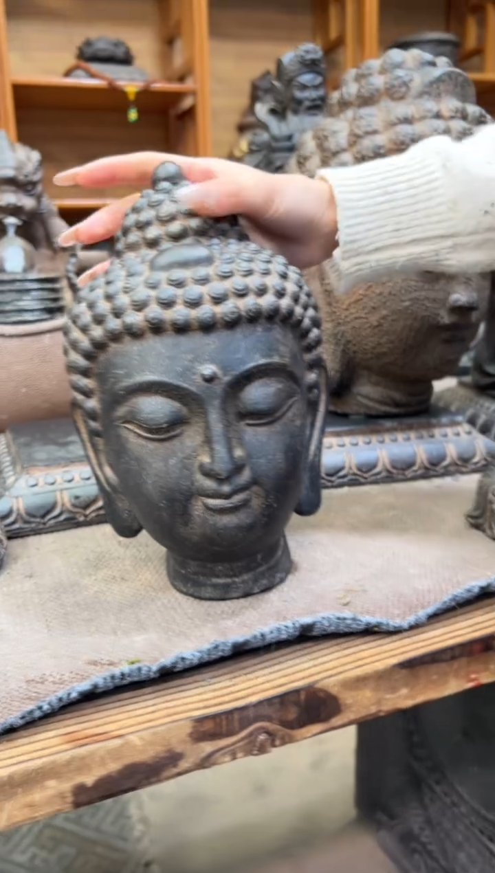 陶土【火山泥】小佛首