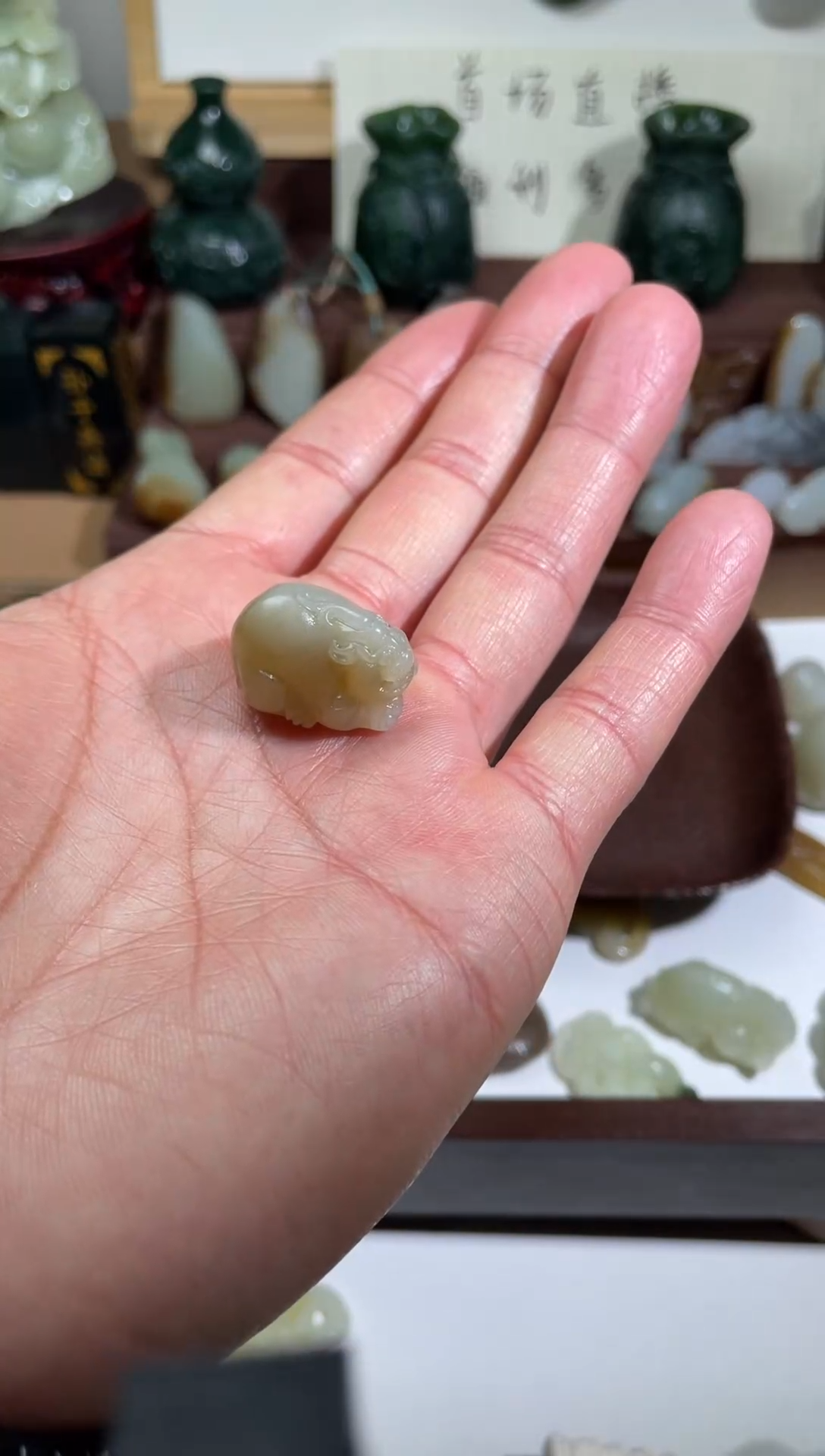 【闪购商品】和田玉颈饰未镶嵌金鑫