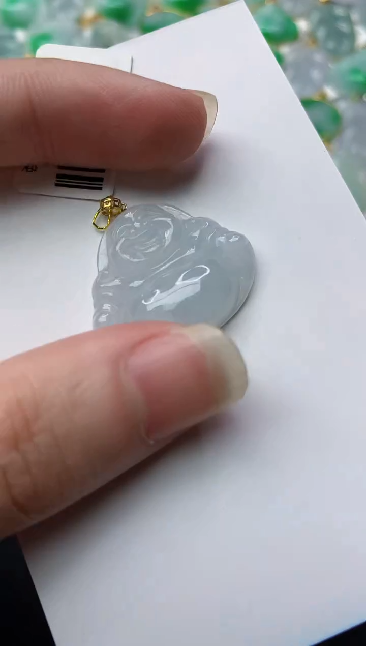 【闪购商品】翡翠颈饰18K金镶嵌53..........