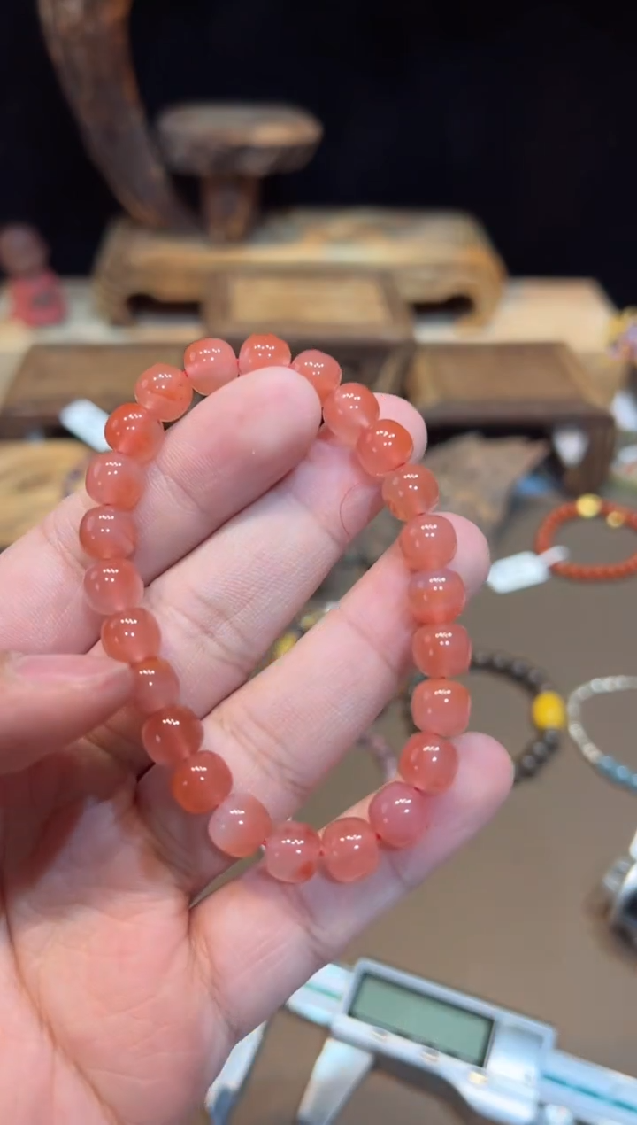 【闪购商品】南红玛瑙手链未镶嵌手饰@@3309